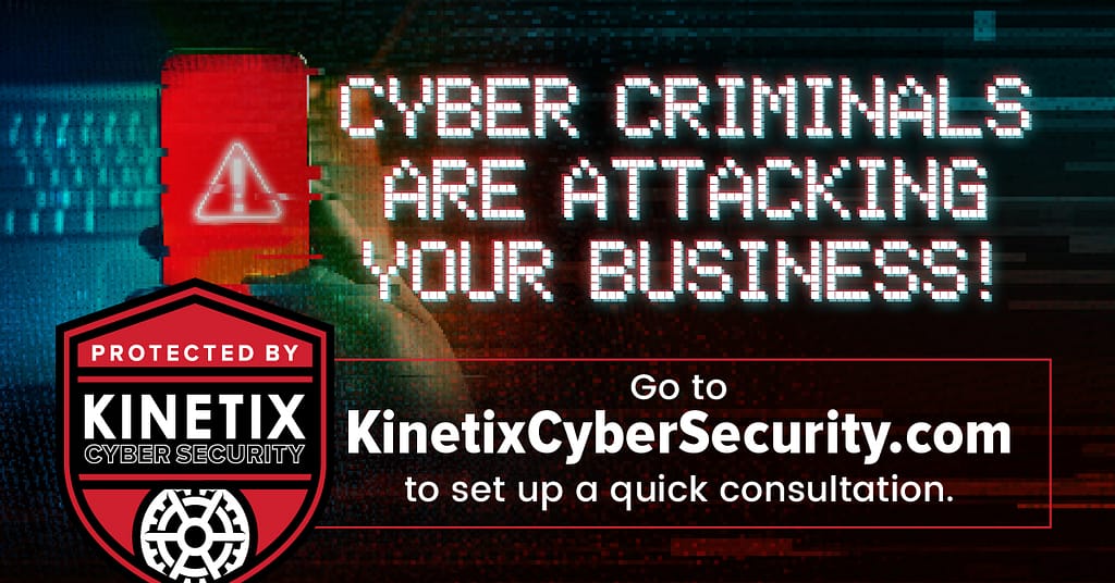 Cyber criminals are attacking your business