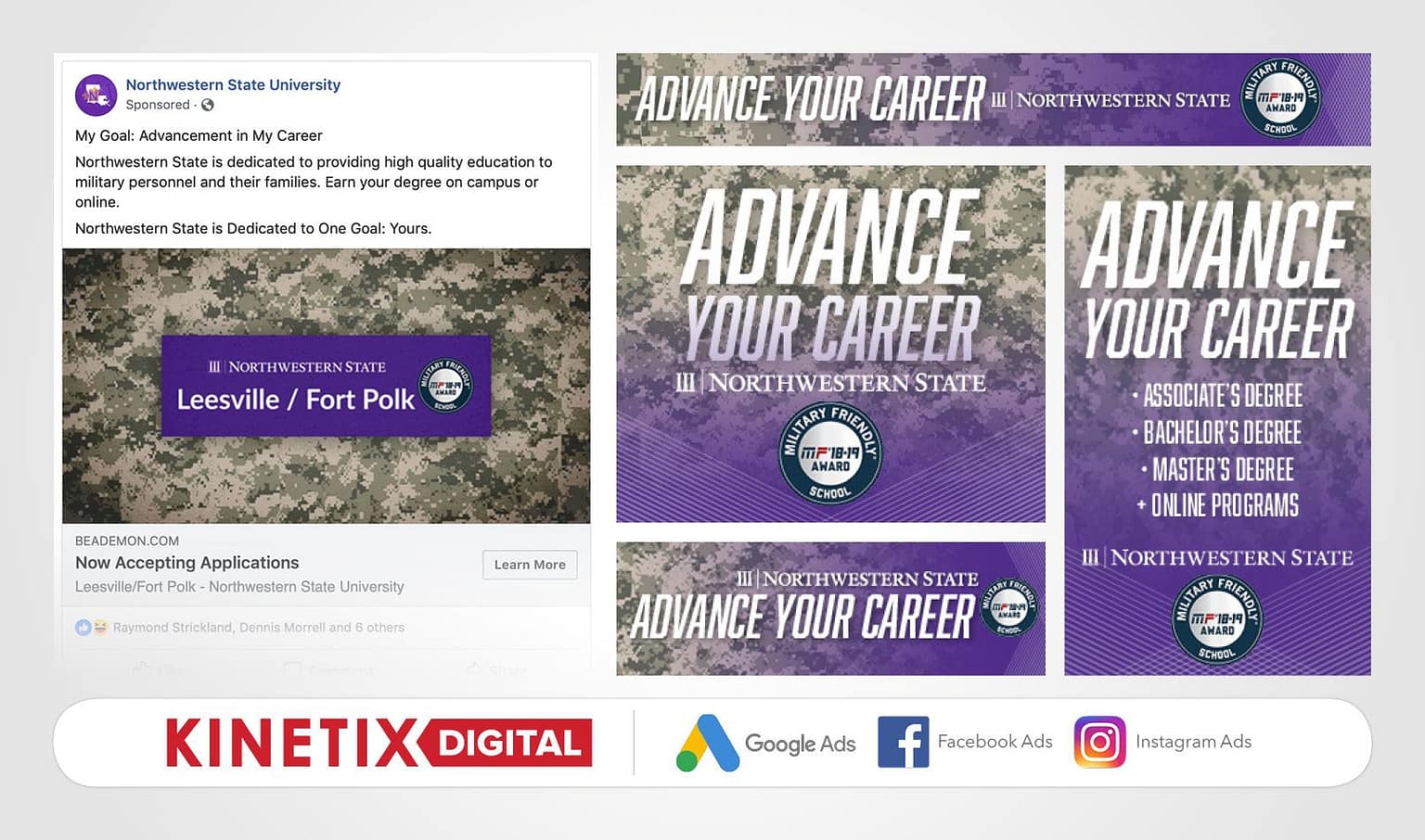 Kinetix Digital Marketing - Northwestern University