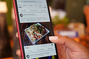 mobile app for restaurant or food service business