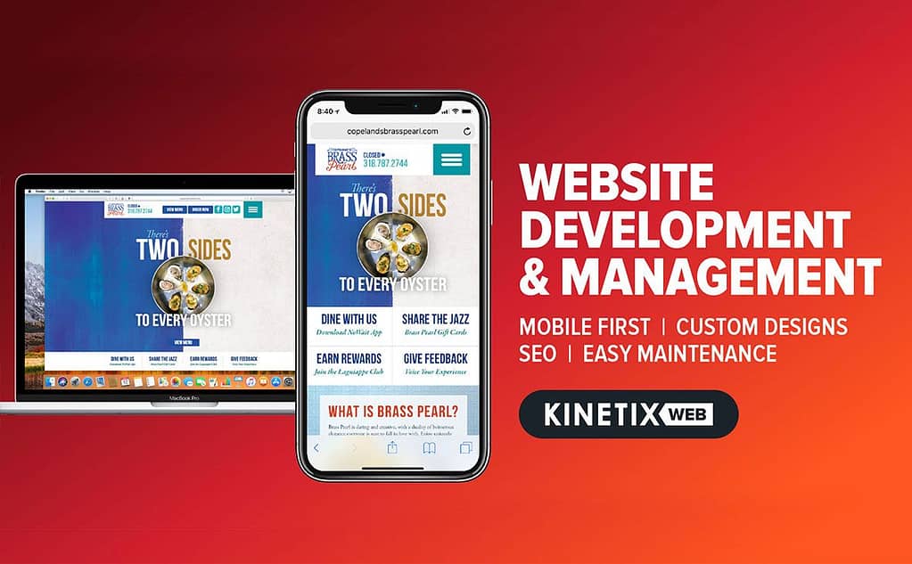 Kinetix Website Development & Management