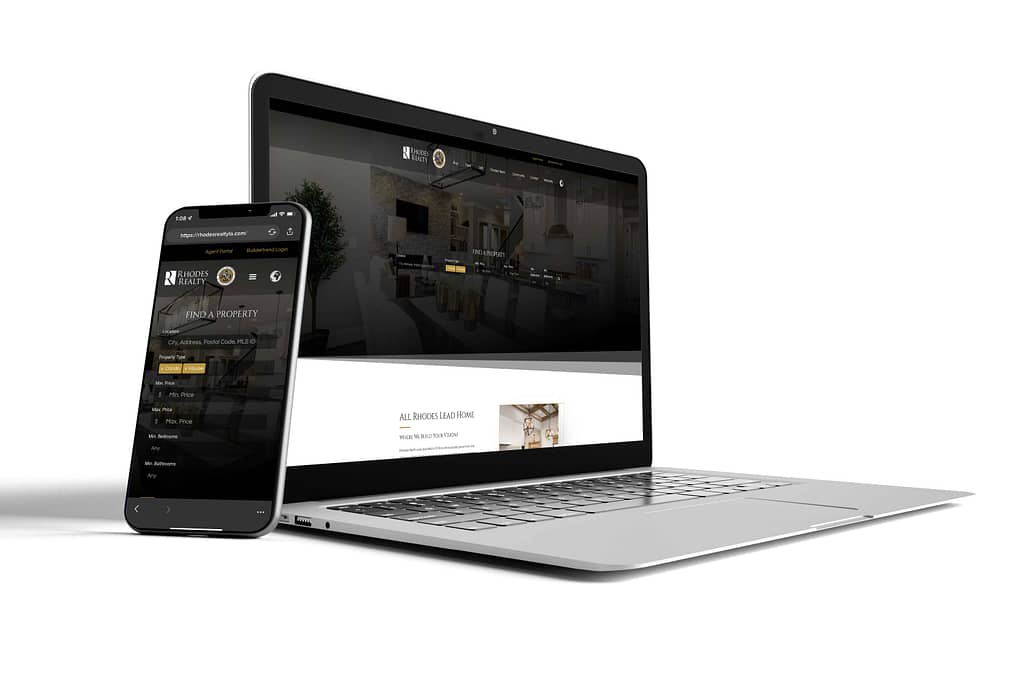 Rhodes Realty Website - website design